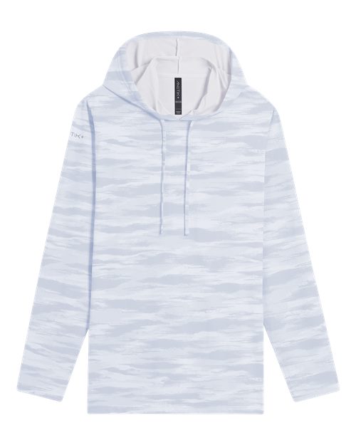 ANETIK MVLPRH6 Men's Low Pro Tech Camo Hooded Long Sleeve T-Shirt