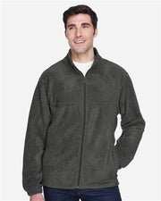 Harriton M990T Men's Tall Full-Zip Fleece