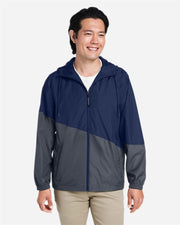 CORE365 CE710 Unisex Techno Lite Colorblock Windbreaker
