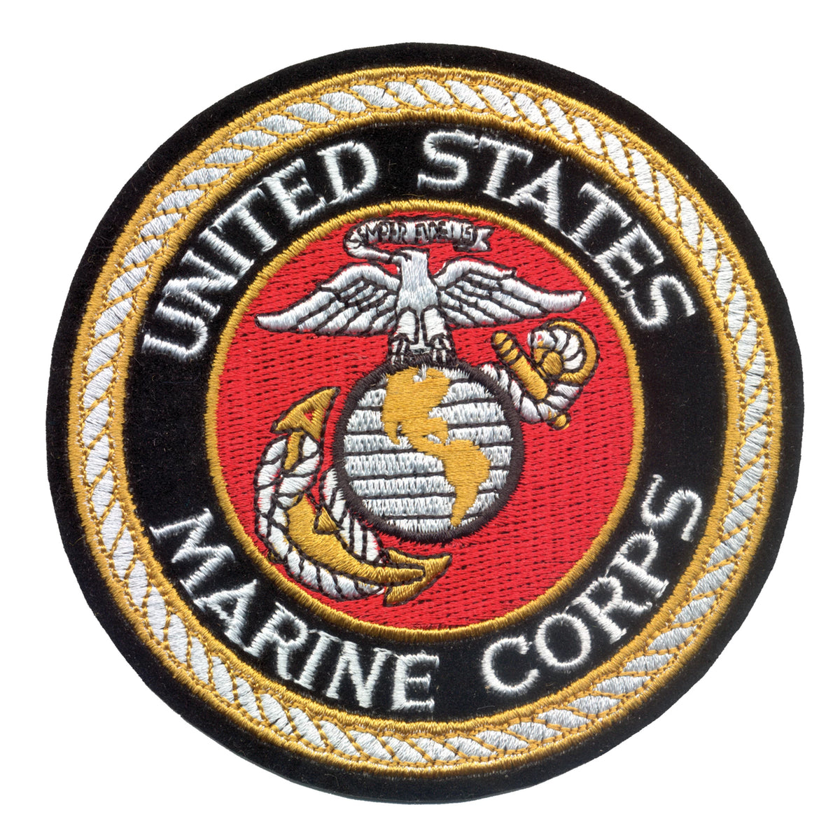 Rothco Deluxe Round U.S.M.C. Patch