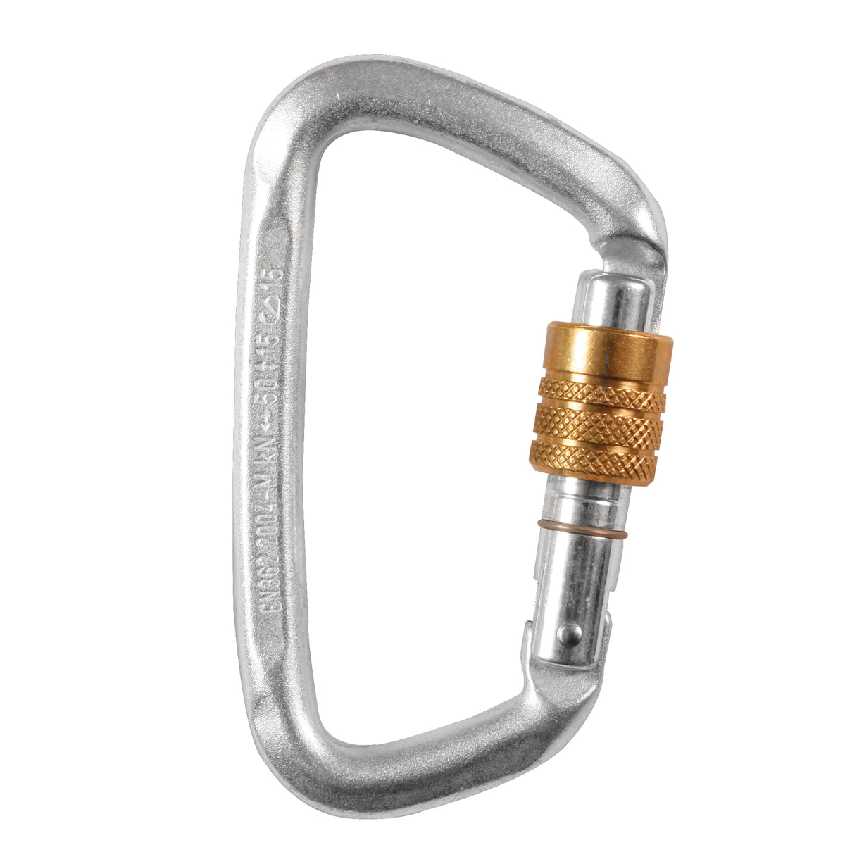 Rothco Hard Steel Modified D Key Screw Gate Carabiner