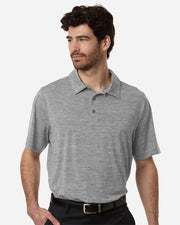 Team 365 TT125 Men's Relay Heathered Stripe Polo