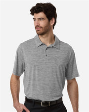 Team 365 TT125 Men's Relay Heathered Stripe Polo