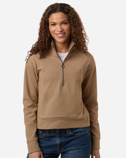 North End NE220W Women's Mantra Half-Zip Ottoman Pullover