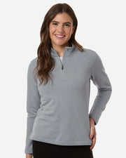 AllPro STF870L Women's Stretch Quarter-Zip Fleece Pullover