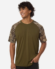 RealTree RT2103 Unisex Realtree® Performance Colorblock T-Shirt