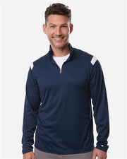 Badger 4265 Men's On The Rise Quarter-Zip Pullover