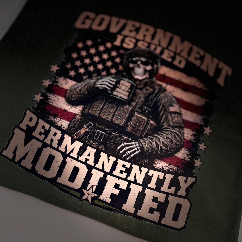 Government Issued, Permanently Modified Veteran Shirt