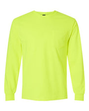 Gildan 2410 Unisex Ultra Cotton® Long Sleeve Pocket T-Shirt