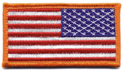 Rothco American Flag Patch - Hook Back