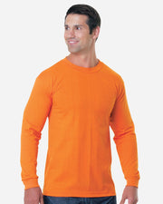 Bayside 1715 Men's USA-Made 50/50 Long Sleeve T-Shirt