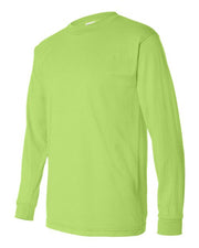 Bayside 1715 Men's USA-Made 50/50 Long Sleeve T-Shirt