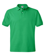 Hanes 054X Unisex EcoSmart® Jersey Polo