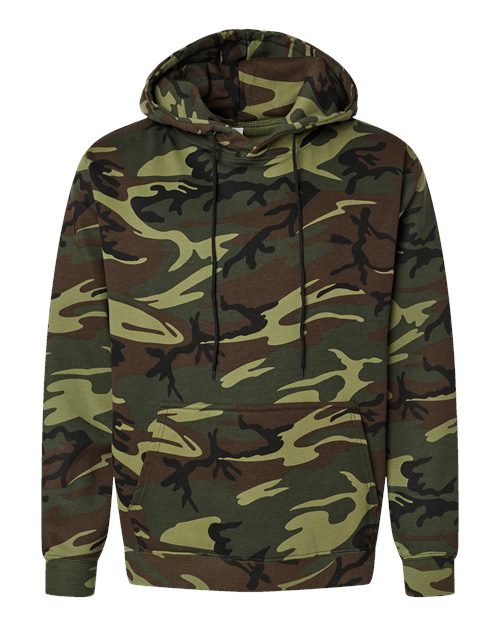 Code Five 3969 Unisex Camo Fleece Hoodie Sweatshirt