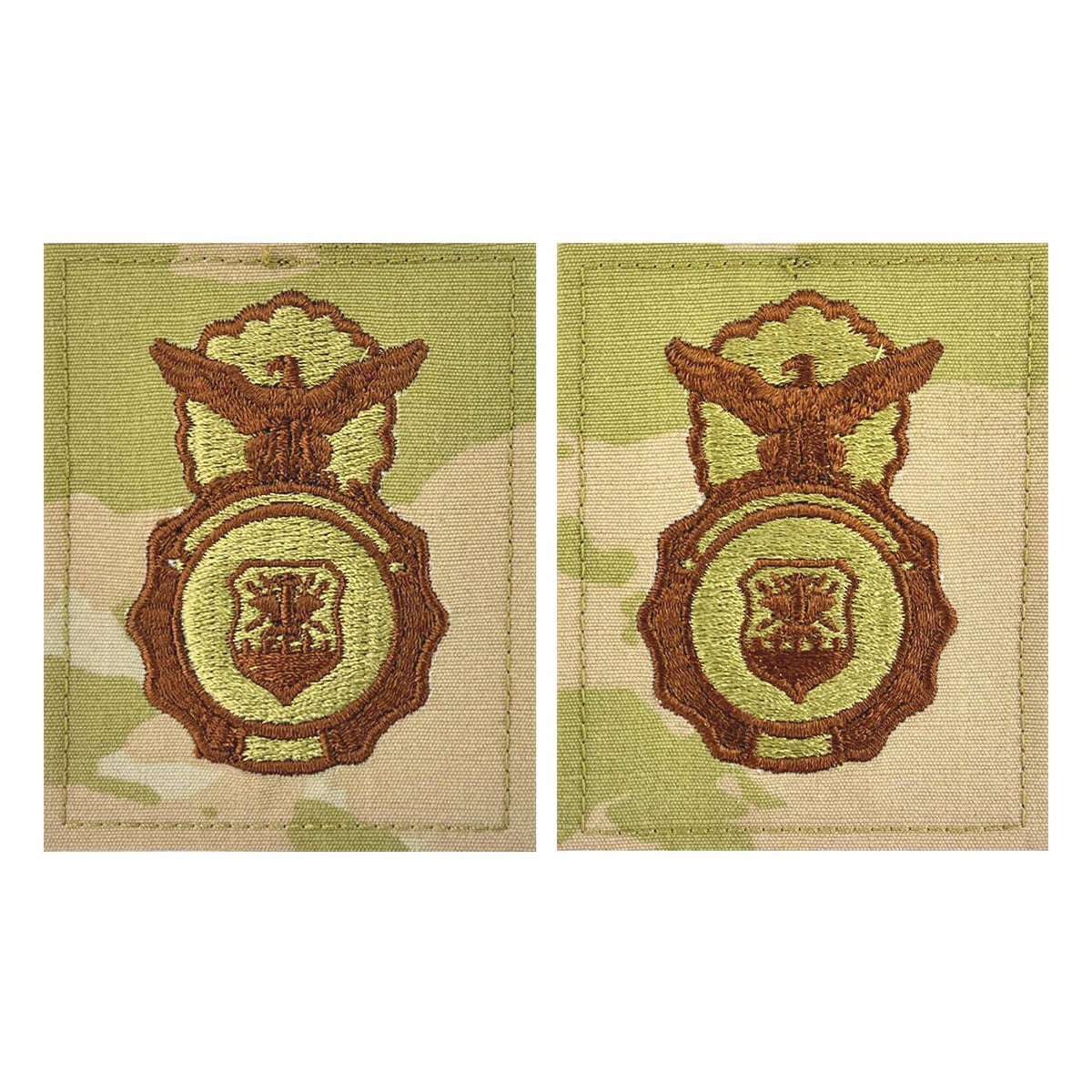 Vanguard Industries AIR FORCE EMBROIDERED IDENTIFICATION BADGE: SECURITY POLICE - EMBROIDERED ON OCP WITH HOOK