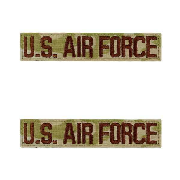 Vanguard Industries AIR FORCE TAPE: U.S. AIR FORCE - EMBROIDERED ON OCP WITH HOOK