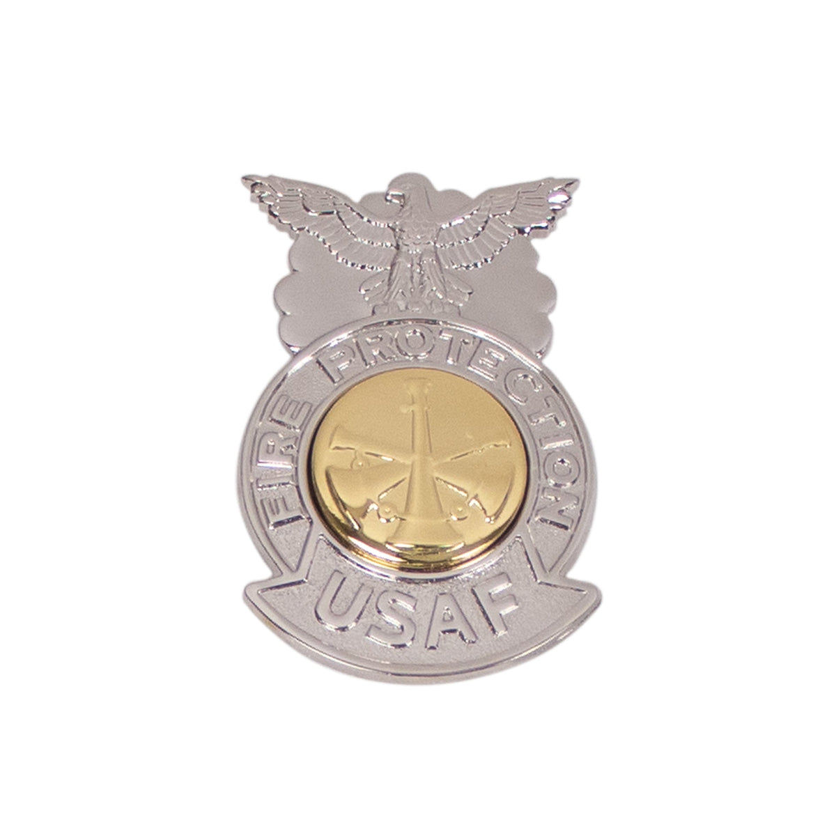 Vanguard Industries AIR FORCE BADGE FIRE PROTECTION: ASSISTANT FIRE CHIEF - MINIATURE
