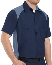 Red Kap SP28 Men's Short Sleeve Motorsports Shirt