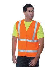 Bayside 3789 Unisex USA-Made Economy Class 2 ANSI Vest