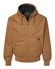DRI DUCK 5020 Men's Cheyenne Boulder Cloth™ Hooded Jacket with Tricot Quilt Lining