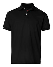 Hanes 054Y Youth EcoSmart® Jersey Polo