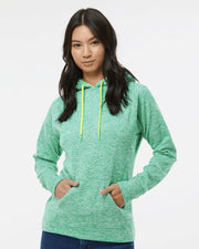 J. America 8616 Women’s Cosmic Fleece Hooded Sweatshirt