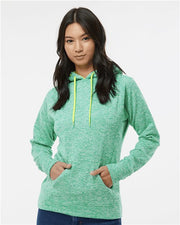 J. America 8616 Women’s Cosmic Fleece Hooded Sweatshirt