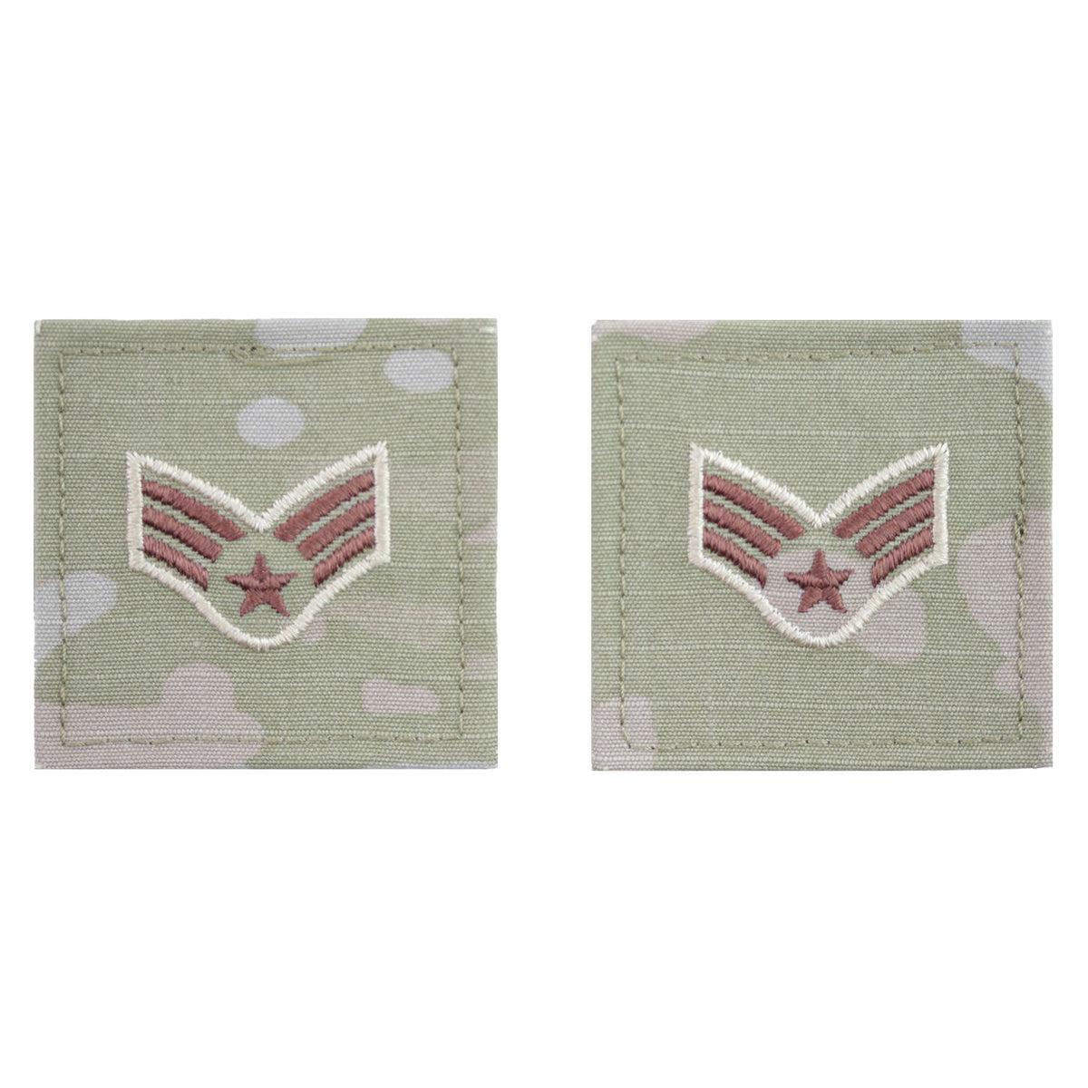 Vanguard Industries AIR FORCE EMBROIDERED RANK: SENIOR AIRMAN - OCP WITH HOOK