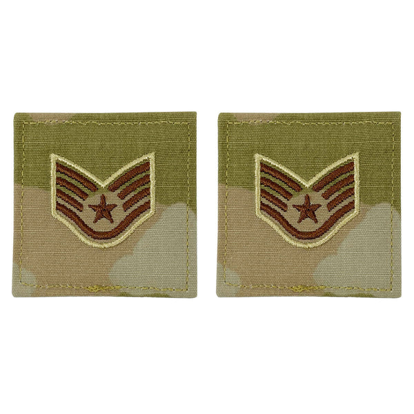 Vanguard Industries AIR FORCE EMBROIDERED RANK: STAFF SERGEANT - OCP WITH HOOK