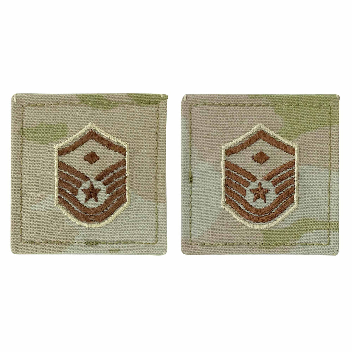 Vanguard Industries AIR FORCE EMBROIDERED RANK: MASTER SERGEANT WITH DIAMOND - OCP WITH HOOK