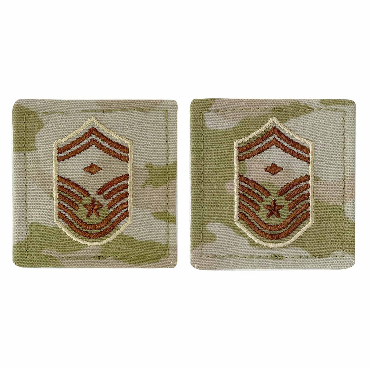 Vanguard Industries AIR FORCE EMBROIDERED RANK: SENIOR MASTER SERGEANT WITH DIAMOND - OCP WITH HOOK
