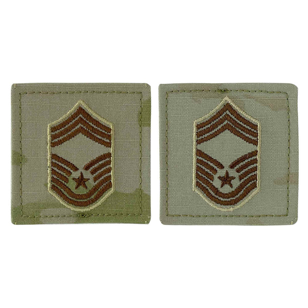 Vanguard Industries AIR FORCE EMBROIDERED RANK: CHIEF MASTER SERGEANT - OCP WITH HOOK