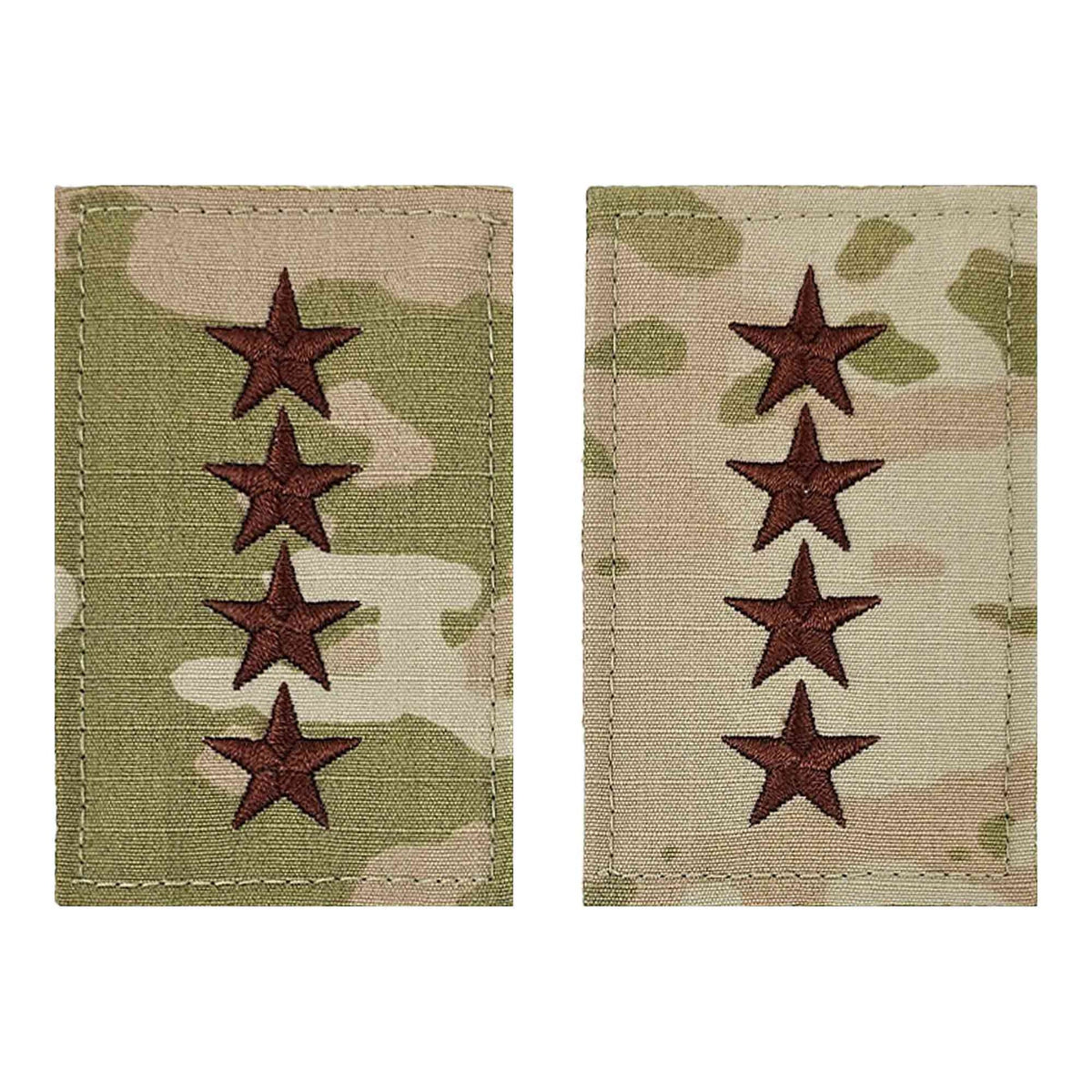 Vanguard Industries AIR FORCE EMBROIDERED OCP WITH HOOK OFFICER RANK INSIGNIA: 4 STAR GENERAL