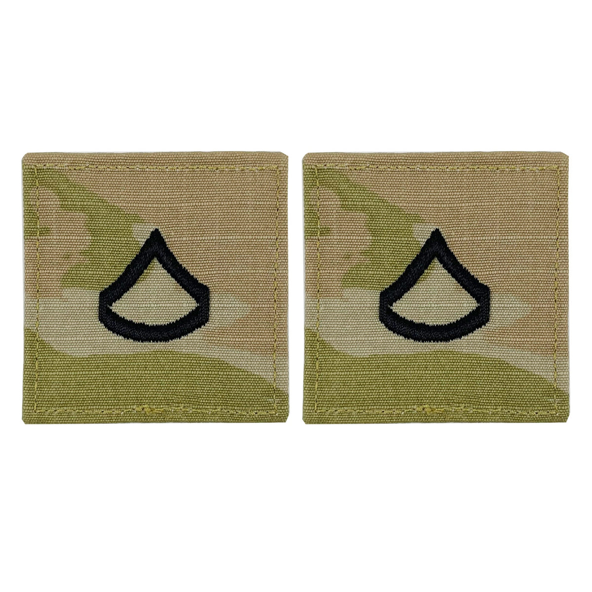 ARMY EMBROIDERED OCP WITH HOOK RANK INSIGNIA: PRIVATE FIRST CLASS by Vanguard
