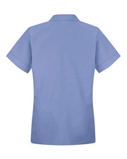 Red Kap TP23 Women's Loose Fit Short Sleeve Button Smock