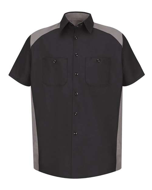 Red Kap SP28 Men's Short Sleeve Motorsports Shirt