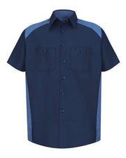 Red Kap SP28 Men's Short Sleeve Motorsports Shirt