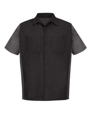 Red Kap SY20 Men's Short Sleeve Automotive Crew Shirt