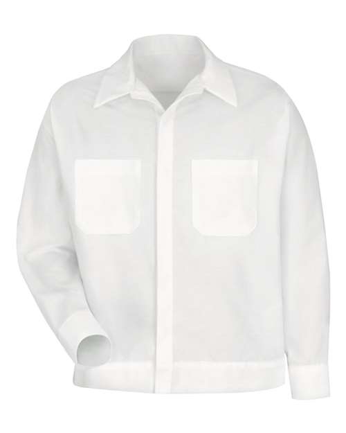 Red Kap SP35 Men's Button-Front Shirt Jacket