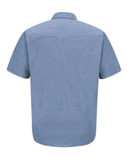 Red Kap SC24 Men's Deluxe Western Style Short Sleeve Shirt