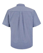 Red Kap SP84 Men's Mini-Plaid Uniform Short Sleeve Shirt