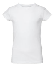 Rabbit Skins 3316 Toddler Girls Fine Jersey Tee