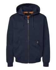 DRI DUCK 7033 Men's Crossfire Heavyweight Power Fleece Hooded Jacket with Thermal Lining