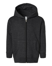Rabbit Skins 3346 Toddler Full-Zip Fleece Hoodie Sweatshirt