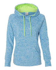 J. America 8616 Women’s Cosmic Fleece Hooded Sweatshirt