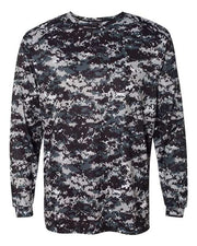 Badger 4184 Men's Digital Camo Long Sleeve T-Shirt
