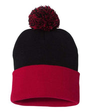 Sportsman SP15 12" Pom-Pom Cuffed Beanie