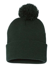 Sportsman SP15 12" Pom-Pom Cuffed Beanie