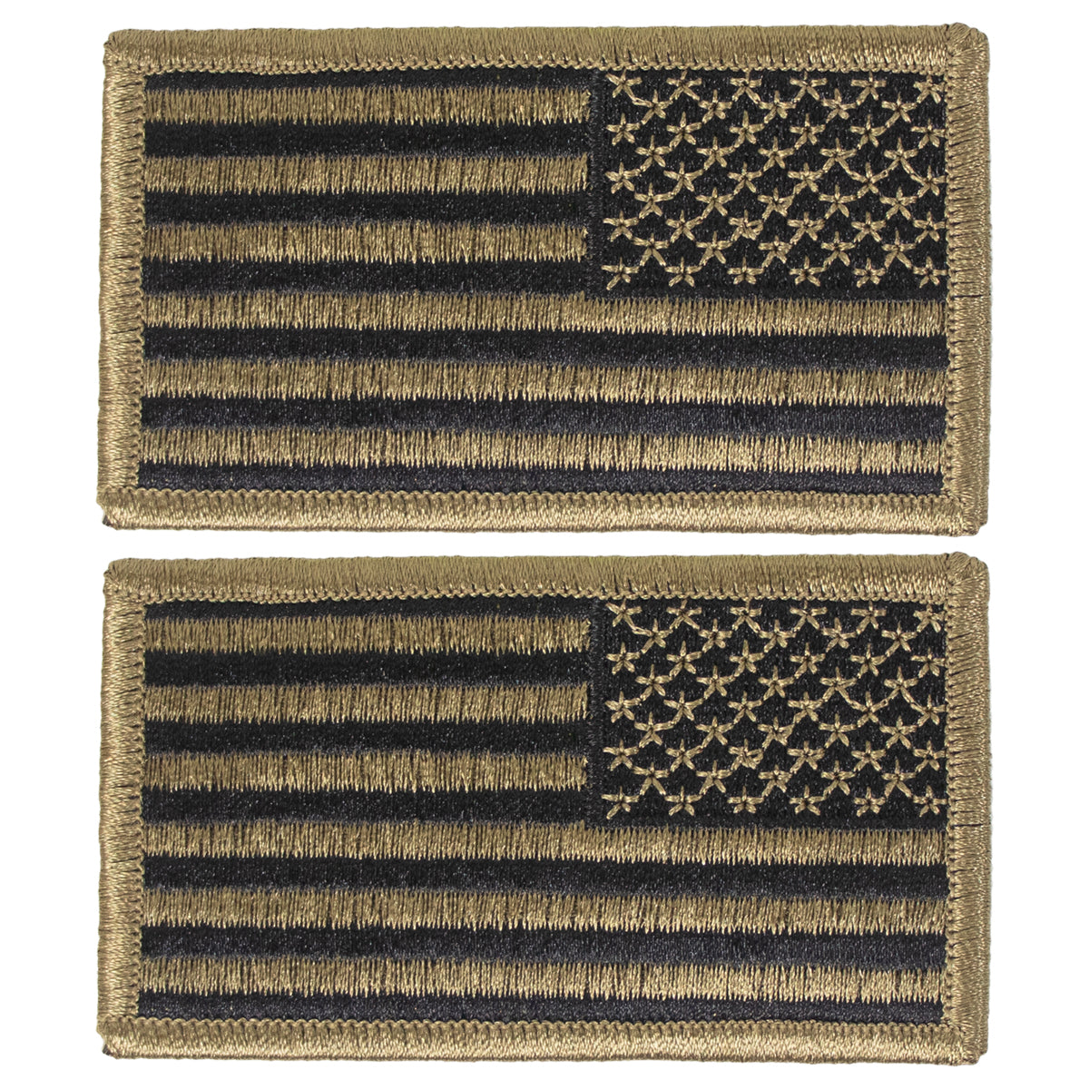 ARMY FLAG PATCH: UNITED STATES OF AMERICA - OCP TACTICAL FLAG REVERSED WITH HOOK CLOSURE by Vanguard