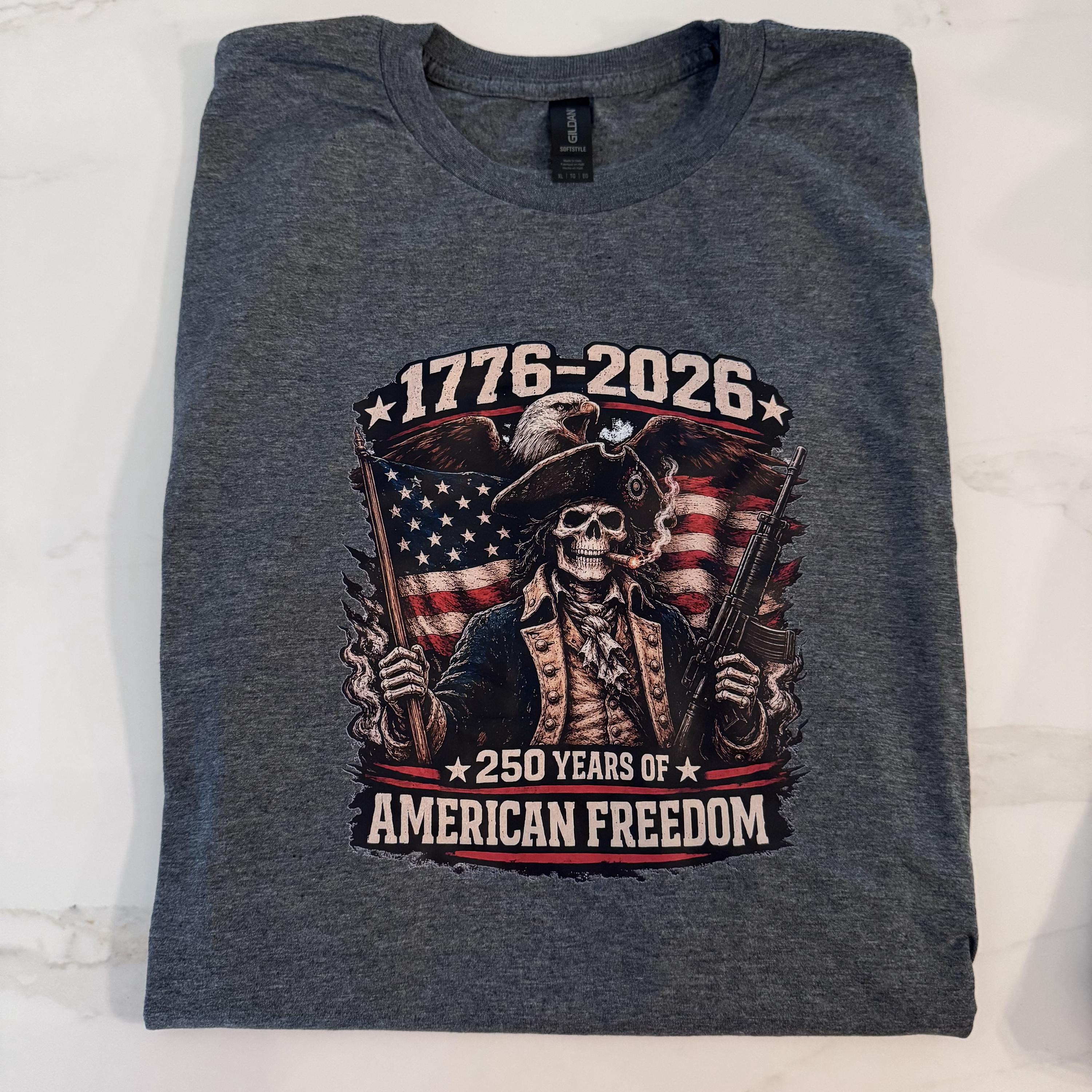 1776–2026 American Freedom Patriotic Shirt